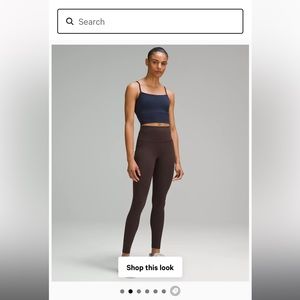 Lululemon Wundertrain tight with pockets